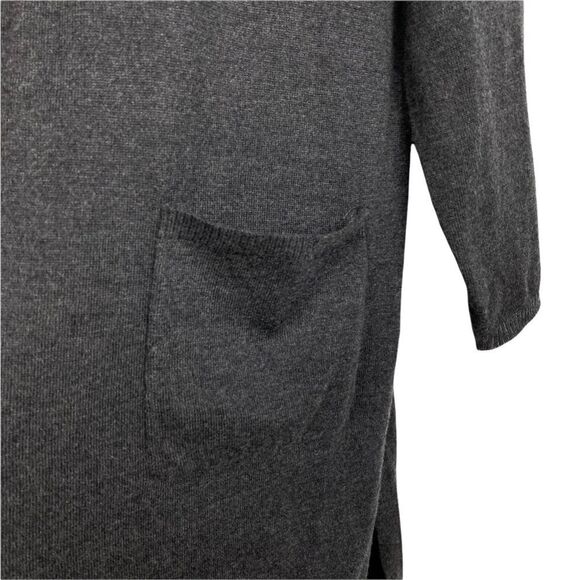 J. Jill Flyaway Duster Cardigan Large Petite with Side button detail - Picture 3 of 8